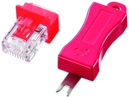 SANWA RJ-45�v���O���b�NADT-RJ45LOCK