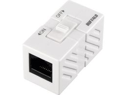 BUFFALO RJ45�X�C�b�`�t�����p�R�l�N�^�[ BLARJ45TSWH