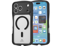 �G���R�� iPhone18 ProMax Grippy �n�C�u���b�h�P�[�X �t���[���J���[�P�[�X �Ɍ� MAGKEEP �u���b�N PM-A26DGRPFKMBK