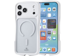 �G���R�� iPhone18 ProMax Grippy �n�C�u���b�h�P�[�X �t���[���J���[�P�[�X �Ɍ� MAGKEEP �z���C�g PM-A26DGRPFKMWH