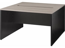 �G�����T �p�l���r���ʃ��[�N�e�[�u�� ��1200�~���s1200�~����720mm �V�� �O���[�W���E�b�h�A�{�� �u���b�N FRP-1212-GB