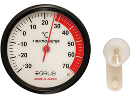 GRUS �C���A�E�g���x�v �����x�v 25-4784-01 GRS107-WH(�z���C�g)