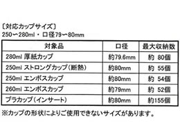 サンナップ カップディスペンサー カップポンマルチ CD-MBK