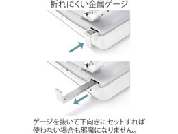 プラス 2穴パンチ フォース1 2 Sサイズ ホワイト PU-816A 30-696