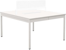 Y2K �t���[�A�h���X�f�X�N W1200�~D1400 �p�l���E���o���t�� �z���C�g NSQ2-1214-WH