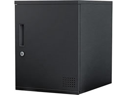 Netforce �L���[�{�C�h ���b�J�[ 1�l�p �V�����_�[�� ����450mm �X�`�[�� �{�b�N�X �u���b�N�~�u���b�N CUB3545-FW-BKBK