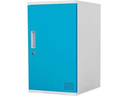 Netforce �L���[�{�C�h ���b�J�[ 1�l�p �V�����_�[�� ����600mm �X�`�[�� �{�b�N�X �z���C�g�~�u���[ CUB-3560-FWWHBL
