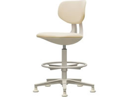 Netforce �T���e �i�[�X�`�F�A �L���X�^�[+�Œ�r �n�C�^�C�v ��575mm ���U�[ �A�C�{���[ SNTC-1HF-FW-IV