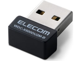 �G���R�� WiFi�q�@ 600Mbps Wi-Fi6 �����^ WDC-X600DU2M-B