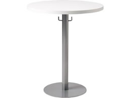Netforce �ۃe�[�u�� ���a600mm �z���C�g VRT-600-FW-WH