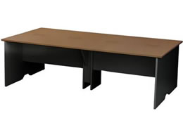 Netforce �A���j�[�� �t���[�A�h���X�f�X�N ��2400mm �ؐ� �u���b�N�r�~�E�H�[���i�b�g�V��