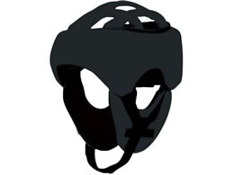 �L���^ �w�b�h�K�[�h �t�B�b�g �����ی�X 24-4690-0001 �u���b�N KM-400A(S-M)