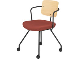 �R�N�� �`�F�A ���[�e �L���X�^�[�r �t���[���^�C�v �w���� K16-B24CU-BAGDX1