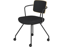 �R�N�� �`�F�A ���[�e �L���X�^�[�r �t���[���^�C�v �w�N�b�V���� K16-B25CU-BE6DE61