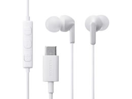 �G���R�� USB Type-C �C���z�� �L�� �J�i���^ �}�C�N�t�� �ʘb�\ DAC���� ������ ���ʒ��� 1.2m �z���C�g EHP-DF19CMWH