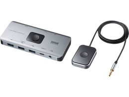 �T�����T�v���C USB 5Gbps�ؑ֊� 2���� 4�o�� �茳�X�C�b�`�t�� SW-USS24