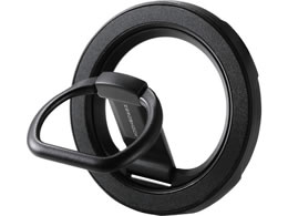 �G���R�� �X�}�z�����O MagSafe�Ή� 360�x��] �c�u���^���u�� �X�^���h ZEROSHOCK iPhone�e��Ή� P-STRMKZEROBK