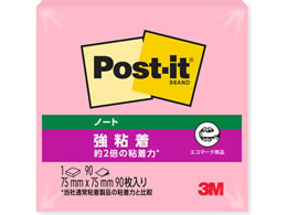 3M �|�X�g�E�C�b�g �m�[�g ���S�� �Đ��� 75x75mm �|�W�e�B�u���B�s���N 90�� 654SS-PPK
