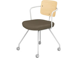 �R�N�� �`�F�A ���[�e �L���X�^�[�r �t���[���^�C�v �w���� K16-W24CU-WM6DX1