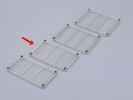 アイリスオーヤマ メタルミニ 19mm専用棚板 幅450mm 奥行350mm Forestway 通販フォレストウェイ