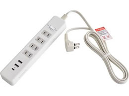 �G�X�R 100V 14A�~2m�e�[�u���^�b�v USB�|�[�g EA815GL-24