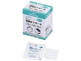 �x�X�P�A�ŋې܂�K�[�[ ���ʃ^�C�v(75�~75mm)30������ 7-3416-02