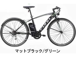 21Technology �d���N���X�o�C�N �V�}�m��6�i�ϑ� �茳�X�C�b�`�t 700�~35C �}�b�g�u���b�N �O���[�� AOGT35C