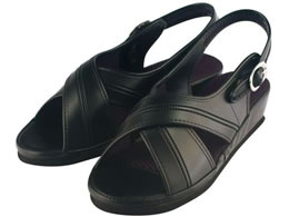 �t�@�[�X�g���C�g ���b�V���E�N���X�T���_�� �i�[�X�T���_�� 23-7855-0003 �u���b�N S(21.5-22.0CM)