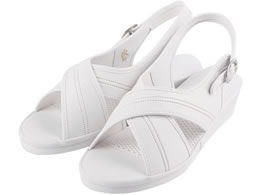 �t�@�[�X�g���C�g ���b�V���E�N���X�T���_�� �i�[�X�T���_�� 23-7855-0101 �z���C�g M(22.5-23.0CM)