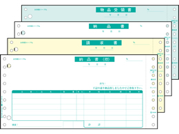 ヒサゴ ドットプリンタ用 納品書 4枚複写 500セット BP01024P
