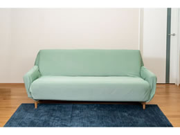 �q���J�� ���炳�琶�n�̃\�t�@�J�o�[ �I�t 3�l�|�� �O���[�� QT-671