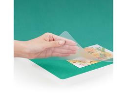 �v���X �΂߃f�X�N�}�b�g OA �G�R�m�~�[W1190�~690 DM-127EW�^41-022