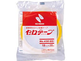 ニチバン セロテープ 着色 NO.430 18mm×35m 黄 4302-18 | Forestway