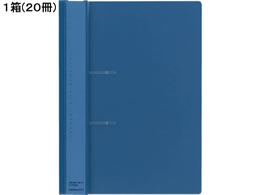 コクヨ ファスナーファイル〈レポート〉 A4タテ 2穴 100枚収容 青 20冊