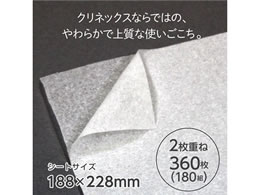 クレシア クリネックスティッシュ 180組 5個×12パック | Forestway