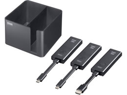 �T�����T�v���C 4K�Ή����C�����XHDMI�G�N�X�e���_�[ Type-C���M�@2��E���[BOX�Z�b�g VGA-EXWHD12CSET