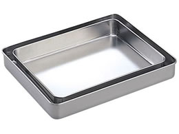 �}�c���V �X�e�����X�o�b�g(�t�^�Ȃ�)5�� 5�� �g���[ 03-3115-05 330X270X40MM