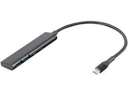 �i�J�o���V USB3.2Gen1Type-C4�|�[�g(Cx2 Ax2)�A���~�n�u �u���b�N UH-C3364BK