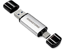 GIGASTONE USB������ USB2.0 2in1 TypeA+TypeC���� 64GB GJU2-AC44S64GB-HI