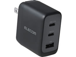�G���R�� USB�[�d�� C�~2+A�~1 70W �u���b�N ACDC-PD12770BK