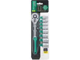 TAKAGI �z���_�[�t�� �\�P�b�g�����`�Z�b�g 9pcs �����p9.5mm (�~��) HSS-2
