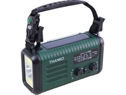 THANKO 20000mAh ��񂵏[�d�Ή�AM ���C�hFM���W�I ���C�g�O���[�� KSTM25HGR