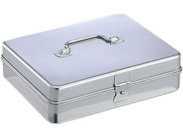 �Ћˈ�ȍH�� ���ԕt�X�e�����X�o�b�g 3�� 3�� �g���[ 03-3125-03 270X210X70MM