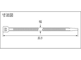 ヘラマンタイトン MSタイ 幅2.5×長さ100mm 1000本入 屋内用 T18R-HS