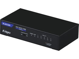 �G���R�� LAN�n�u 5�|�[�g Giga�Ή� ���^�� �u���b�N EHC-BG01-5MB