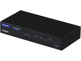 �G���R�� LAN�n�u 8�|�[�g Giga�Ή� ���^�� �u���b�N EHC-BG01-8MB