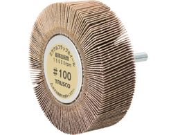 TRUSCO �~���N���t���b�v�z�C�[�� �O�a80�~��25�~��6 5�� #100 100# MR8025