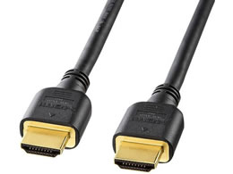 �T�����T�v���C �n�C�X�s�[�hHDMI�P�[�u�� 0.75m �u���b�N KM-HD20-07H