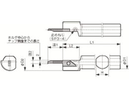 京セラ 内径加工用ホルダ S25Q-SVNR12XN | Forestway【通販フォレスト