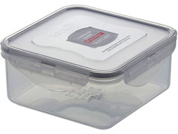 LIV PLUS ���b�N&���b�N �N���V�b�N �ۑ��e�� 600mL �����` �O���[